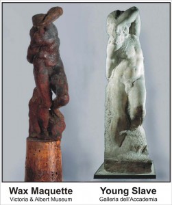 Michelangelo Young Slave Maquette