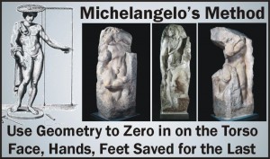 Michelangelo's Marble Carving Method